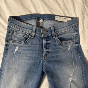 rag & bone Light Blue Skinny Jeans